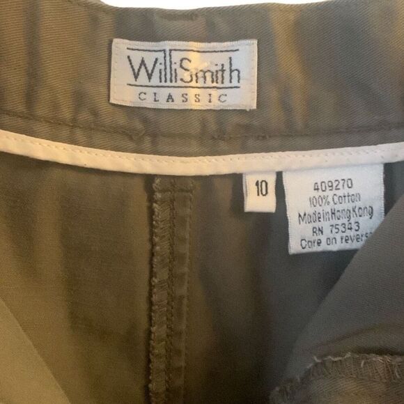 Pre Owned Women’s Willi Smith Shorts Cargo Pockets Sz 10 Casual Style Comfort - Picture 8 of 9